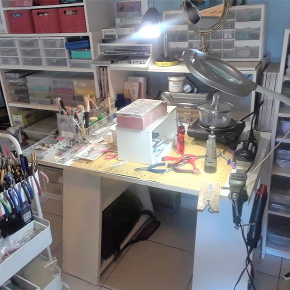 Sterling Silver Vegan Necklace - Picture 3 of 3